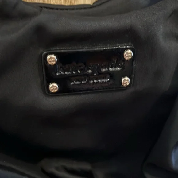 Kate Spade New York Nylon Small Karen Shoulder Handbag - Black With Dust Bag - Picture 2 of 9